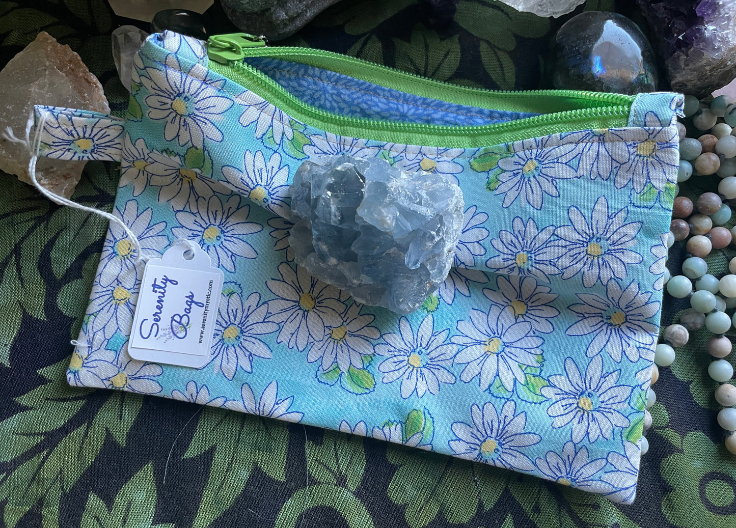 Everyday Eco Cotton Handmade Makeup Bags; Various designs