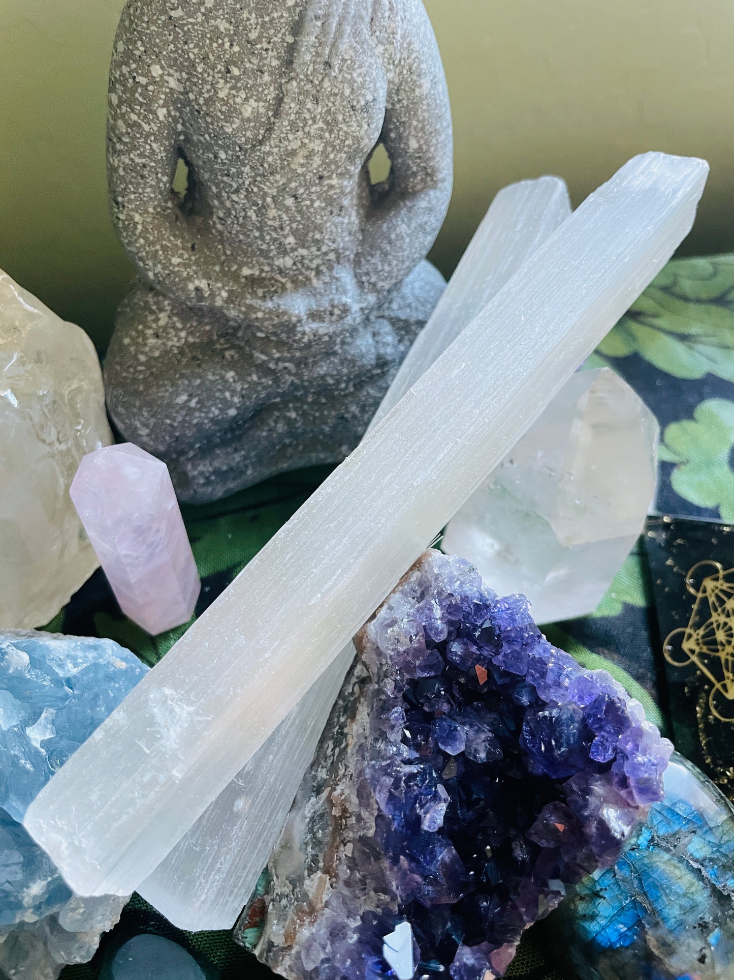 Selenite Sticks for Clearing Negative Energy