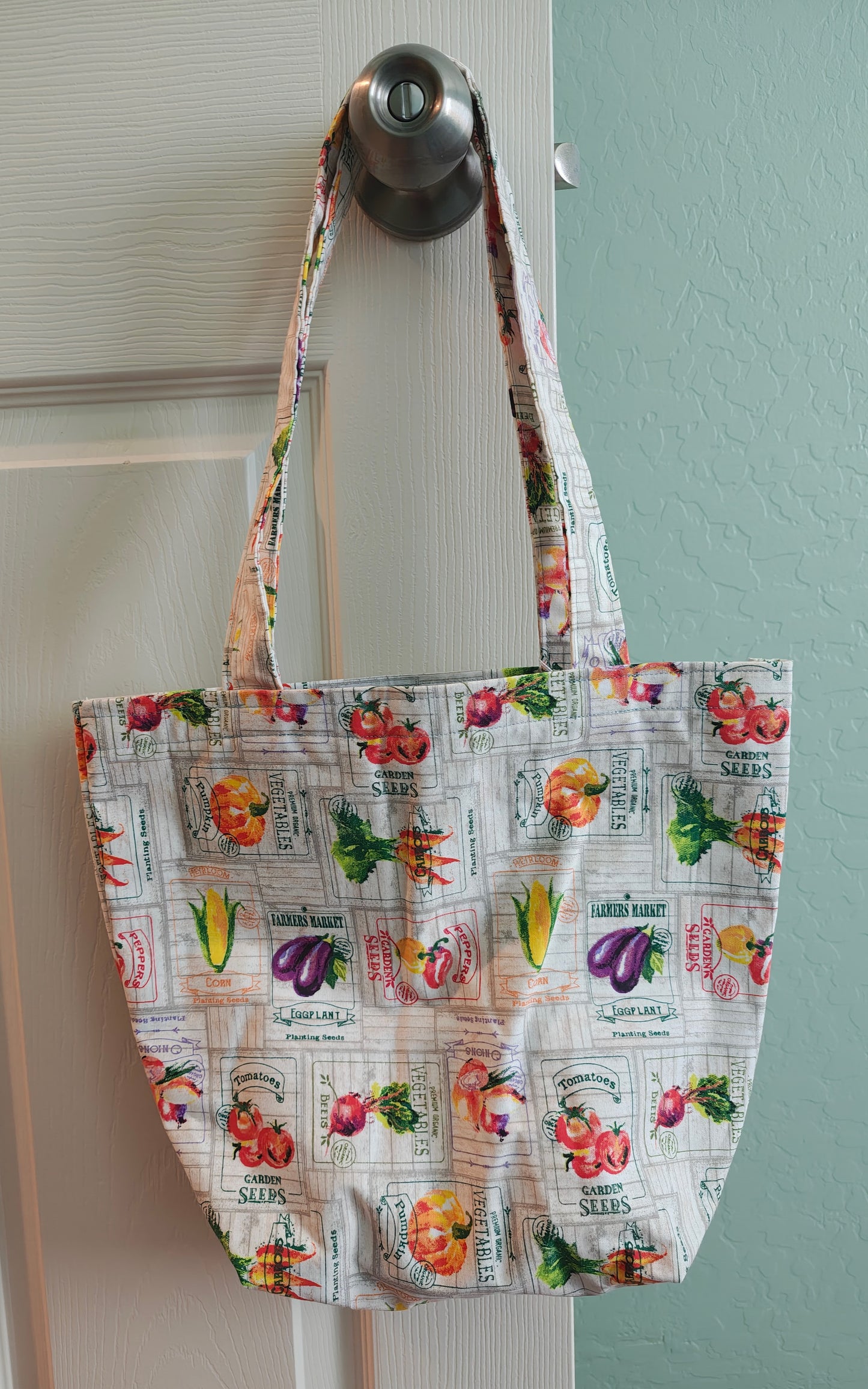 Handmade Cotton Tote- Reuseable Bag