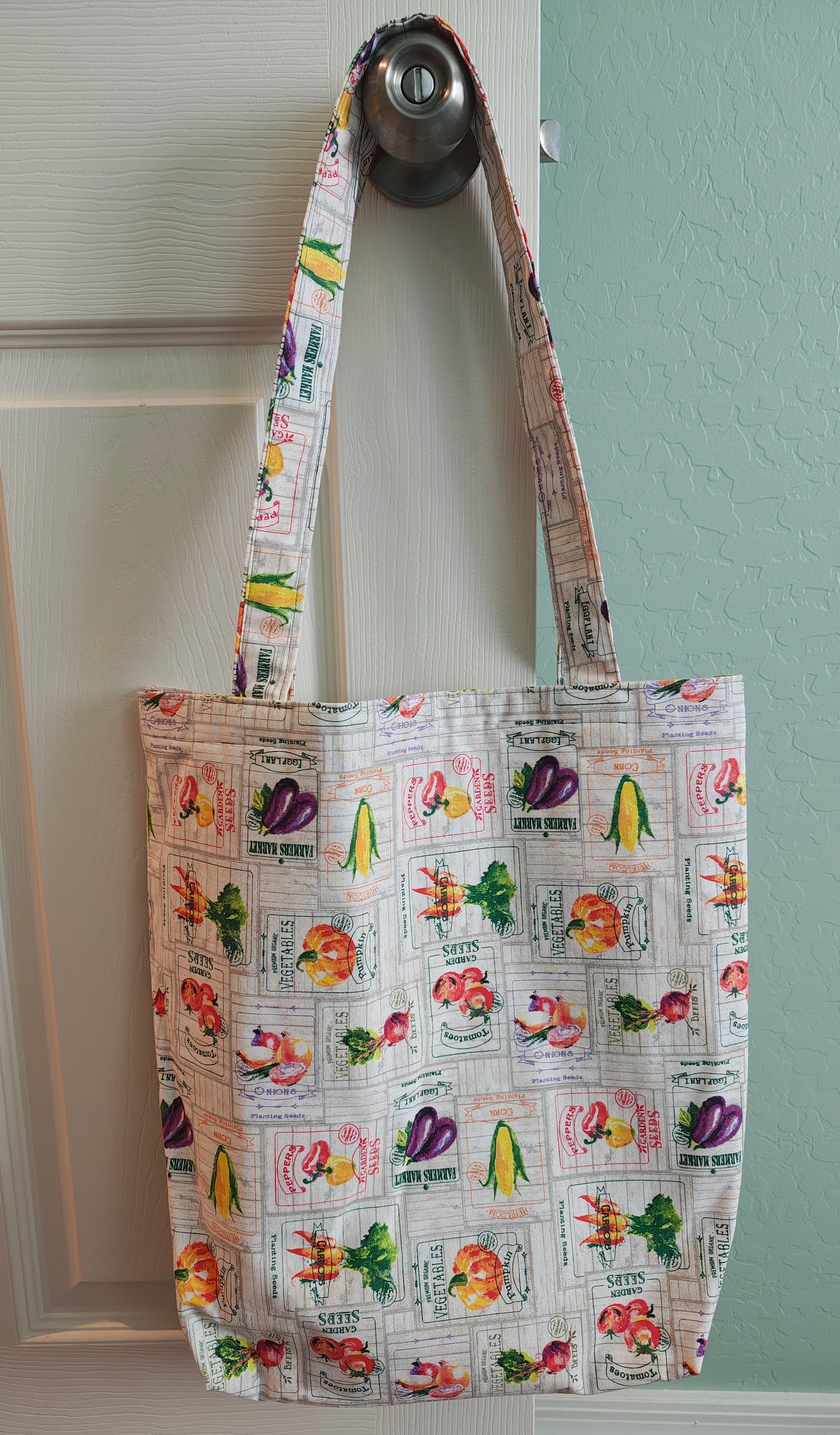 Handmade Cotton Tote- Reuseable Bag