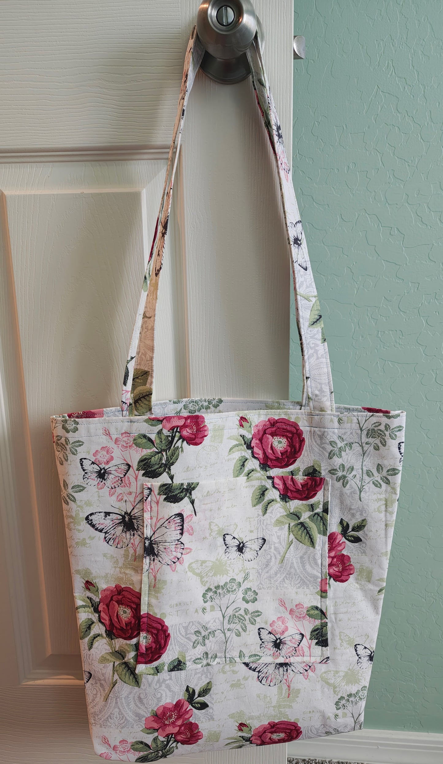 Handmade Cotton Tote- Reuseable Bag