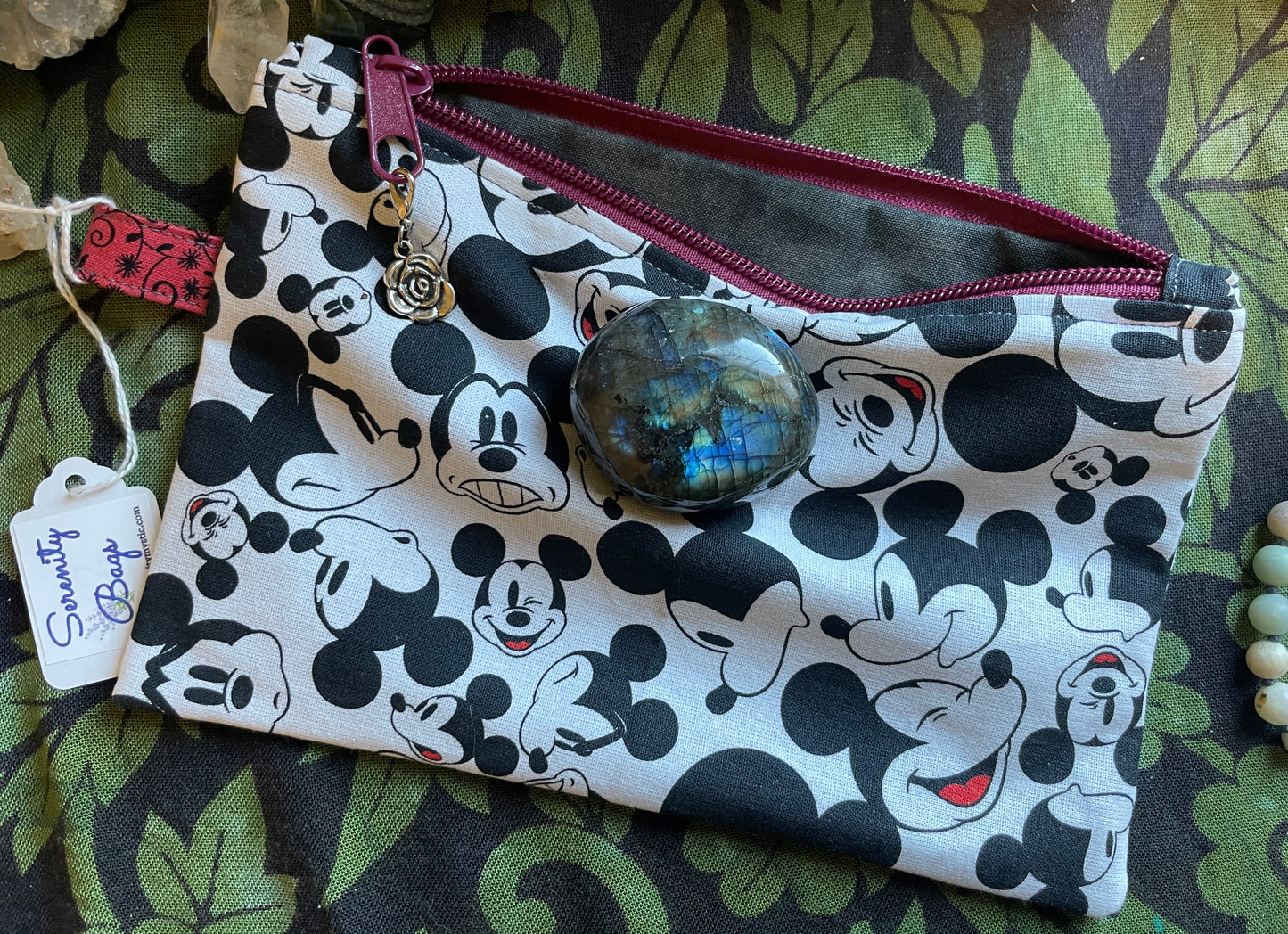 Everyday Eco Cotton Handmade Makeup Bags; Various designs