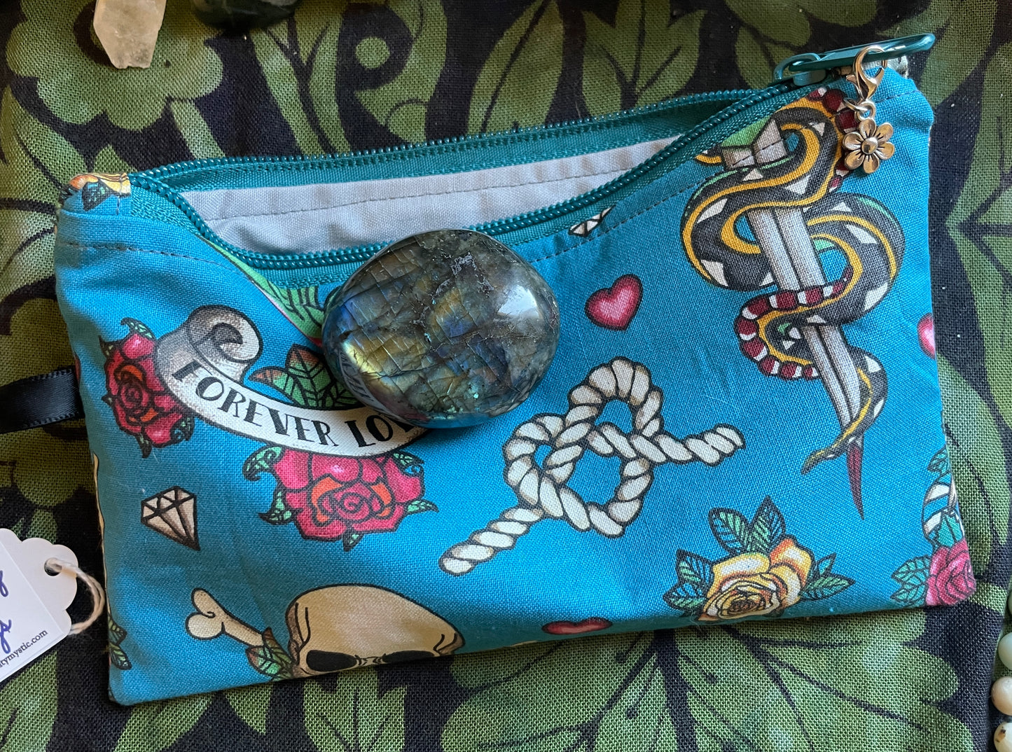 Everyday Eco Cotton Handmade Makeup Bags; Various designs