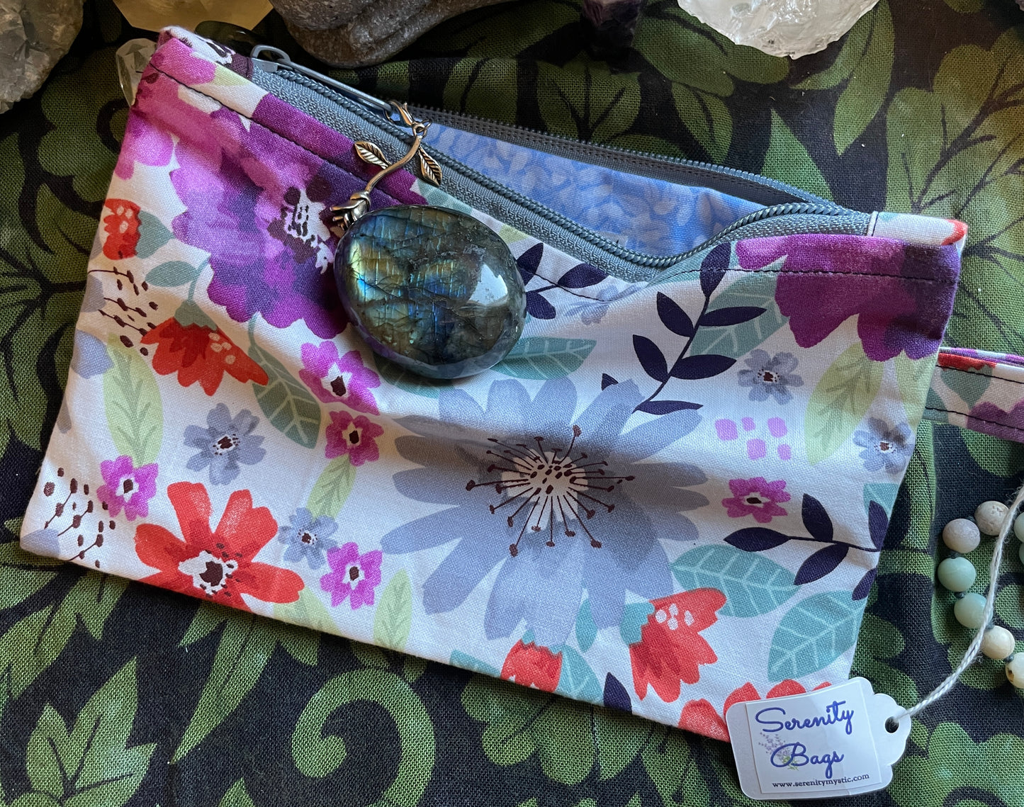 Everyday Eco Cotton Handmade Makeup Bags; Various designs