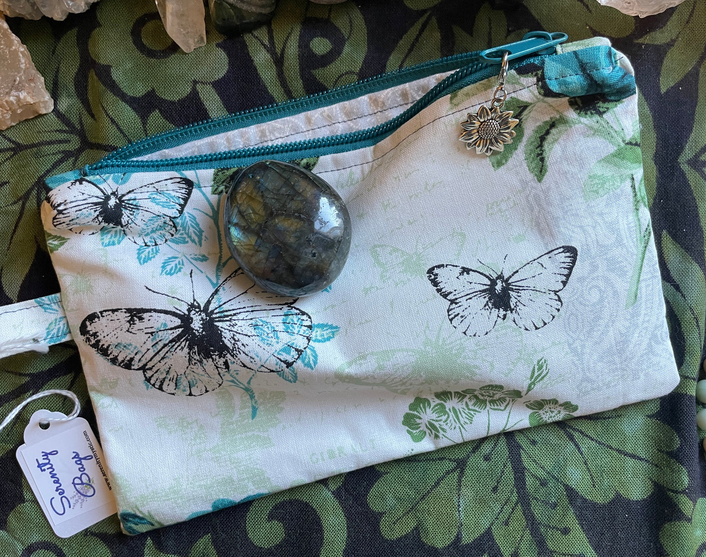Everyday Eco Cotton Handmade Makeup Bags; Various designs