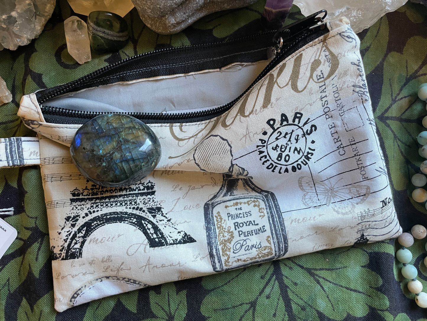 Everyday Eco Cotton Handmade Makeup Bags; Various designs
