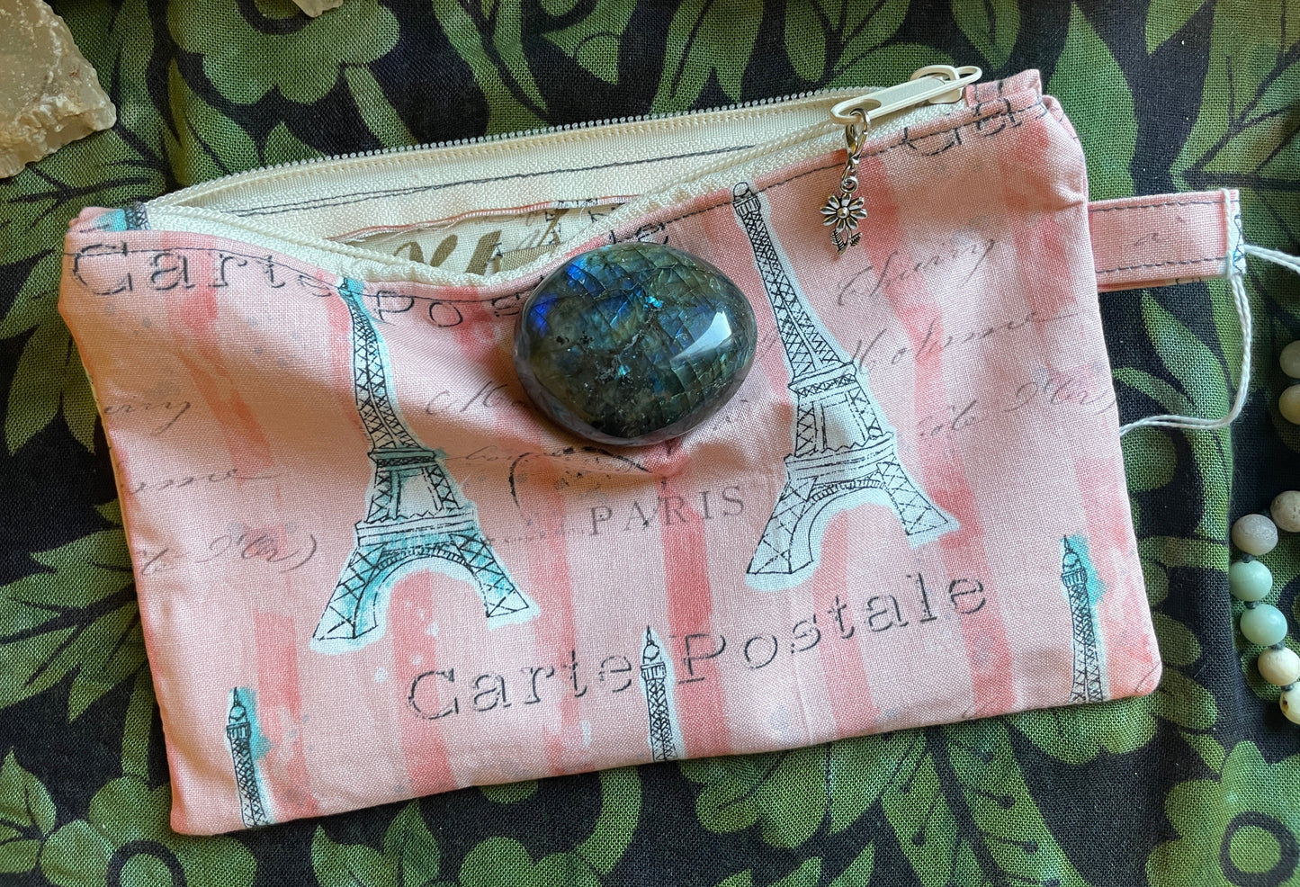 Everyday Eco Cotton Handmade Makeup Bags; Various designs