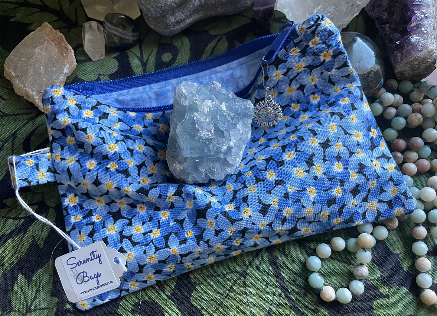 Everyday Eco Cotton Handmade Makeup Bags; Various designs