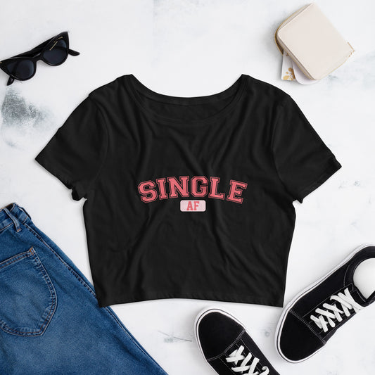 Single AF Women’s Crop Tee